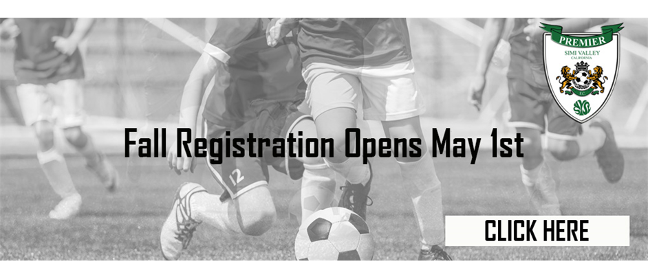 Fall Registration Opens May 1st!